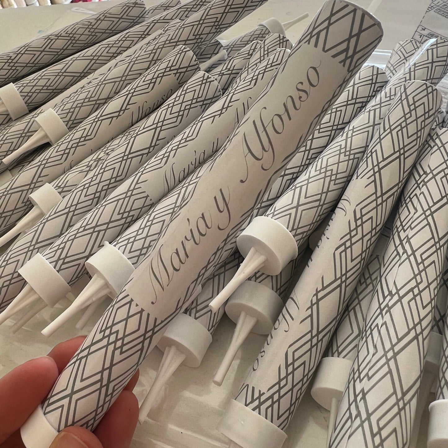 VELA CHISPERO PERSONALIZADA DECO