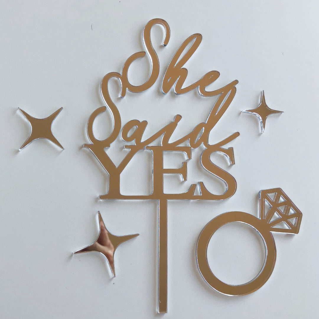 She Said YES + Accesorios