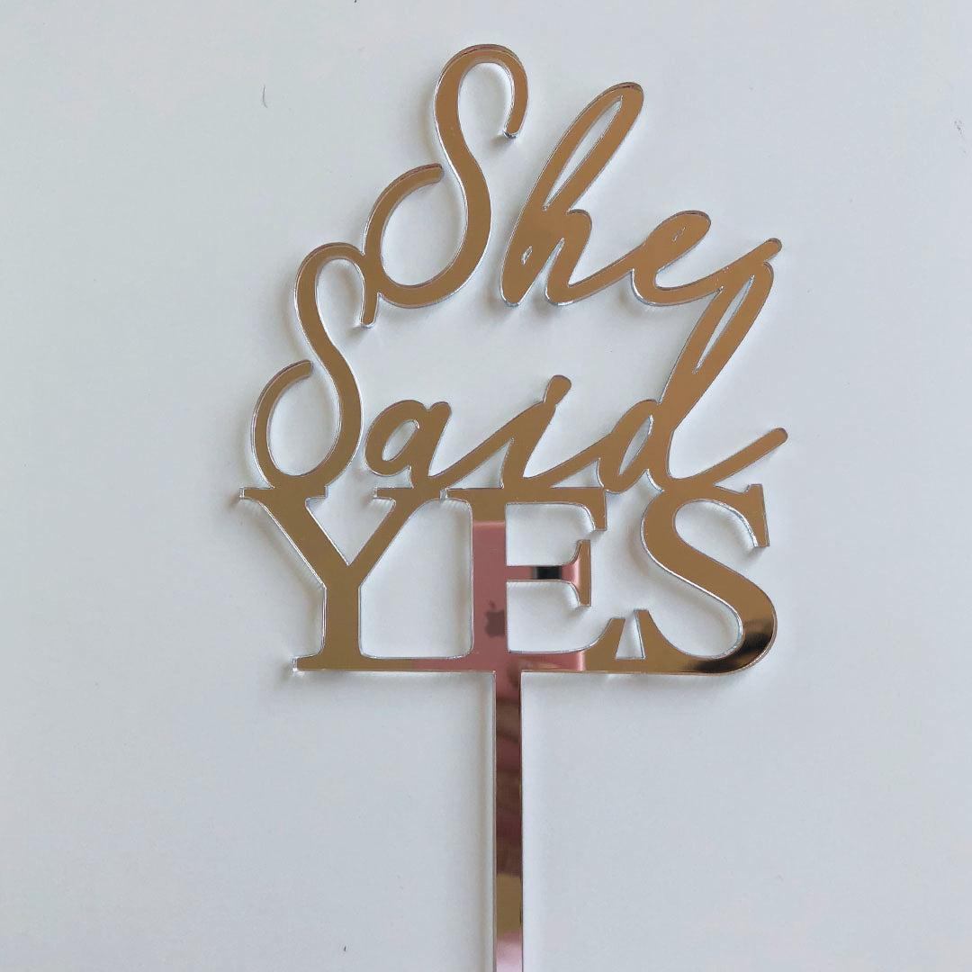 She Said YES